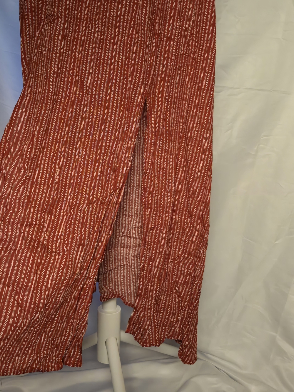 Hayden Red Tie-Front Maxi Dress - Picture 7 of 15
